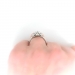 Art Deco Engagement Ring Circa 1930's Orange Blossom Traub .69ct t.w. Old European Cut Diamond Filigree Vintage Wedding Ring 18k White Gold