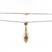 Antique Moonstone Pendant Necklace Circa 1900's Art Nouveau 2.58ct t.w. Hand Engraved Push Present Wedding Gift 9ct Yellow Gold 16' Inches