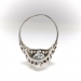 Art Deco Aquamarine Ring Circa 1930's 4.03ct Vintage Marquise Light Blue Aquamarine Birthstone Cocktail Wedding Filigree Ring 14k White Gold