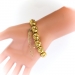 Antique Diamond Button Bracelet Victorian Circa 1890's .45ct t.w. Vintage Old European Cut Tennis Bracelet 18k Yellow Gold 6.5' Inch Wrist