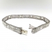 Edwardian Diamond Bracelet Antique 1920's 9.19ct t.w. Old European Cut Old Mine Cut Tennis Anniversary Art Deco Vintage Platinum 6.75' Wrist