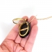 Antique Onyx Diamond Locket Victorian 1890's Memento Mori Mourning Pin Brooch Pendant .51ct Rose Cut Diamond Necklace 18k 14k Yellow Gold
