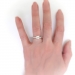 Art Deco Engagement Ring Circa 1930's .77ct t.w. Vintage Old European Cut Antique Anniversary Unique Wedding Ring Platinum