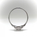 Art Deco Engagement Ring Vintage 1930's .68ct t.w. Square Diamond Halo Antique Old Wedding Anniversary Ring Platinum