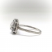 Art Deco Diamond Filigree Ring O Romance 18K White Gold