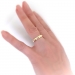 Estate Tiffany & Co Diamond Etoile Eternity Wedding Stacking Band 18k Platinum Size 5.25