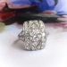 Art Deco 2.50ct. t.w. Diamond Engagement Cocktail Dinner Ring Platinum