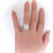 Art Deco 2.50ct. t.w. Diamond Engagement Cocktail Dinner Ring Platinum