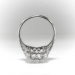 Art Deco 2.50ct. t.w. Diamond Engagement Cocktail Dinner Ring Platinum