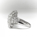 Art Deco 2.50ct. t.w. Diamond Engagement Cocktail Dinner Ring Platinum