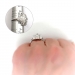 Art Deco 2.50ct. t.w. Diamond Engagement Cocktail Dinner Ring Platinum