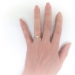 Antique Diamond Engagement Ring Victorian 1890's .40ct Old European Cut Solitaire Wedding Ring 18k Yellow Gold