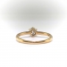 Antique Diamond Engagement Ring Victorian 1890's .40ct Old European Cut Solitaire Wedding Ring 18k Yellow Gold