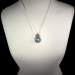 Edwardian 13.13ct t.w. Belle Epoque Aquamarine Rose Cut Diamond Bow Motif Antique Pendant Sterling Silver