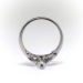 Art Deco Engagement Ring 1.10 ct.tw. Antique Marquise And Mixed Cut Diamond Ring Platinum