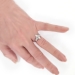 Art Deco Engagement Ring 1.10 ct.tw. Antique Marquise And Mixed Cut Diamond Ring Platinum