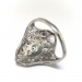 Art Deco 1.09ct.tw. Diamond Filigree Navette Ring Platinum