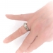Vintage Art Deco 1.32ct.tw. Old European Cut Diamond Filigree Engagement Ring Platinum