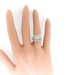  Vintage Art Deco .44ct t.w. Old Cut Marquise Diamond Engagement Ring Platinum
