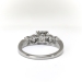 Midcentury Jabel Diamond Engagement Ring Platinum: 1.33 ct.tw.