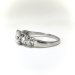 Midcentury Jabel Diamond Engagement Ring Platinum: 1.33 ct.tw.