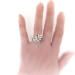 Estate Mixed Diamond Fashion Ring 14K: 1.11 ct. tw.