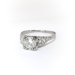 Art Deco Diamond Engagement Ring Platinum :  .73 ct.tw.