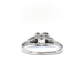 Art Deco Diamond Engagement Ring Platinum :  .73 ct.tw.