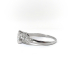 Art Deco Diamond Engagement Ring Platinum :  .73 ct.tw.