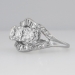 Large & Fun Sparkling 1.75ctw Diamond Cocktail Ring 14k