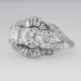 Large & Fun Sparkling 1.75ctw Diamond Cocktail Ring 14k