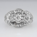 Large & Fun Sparkling 1.75ctw Diamond Cocktail Ring 14k
