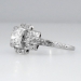 Romantic Art Deco Diamond Engagement Ring Platinum