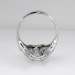 True Art Deco Queen 2.5ctw Old European Cut Diamond Navette Ring Platinum