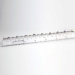 Vintage Art Deco 1930's Rare Gray Star Sapphire & Diamond Bracelet 10k White Gold