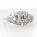 Unbelievable Original 1930's Old European Cut Diamond Engagement Ring Platinum