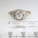 Original Glittering Art Deco 1ctw Engagement Ring