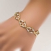 1.05ct t.w. Glittering Quatrefoil Jude Frances Diamond Bracelet 18k Sz 6.25'